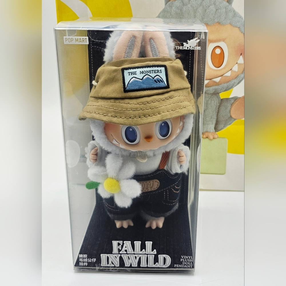 Pop Mart Labubu Fall In Wild Vinyl Plush Authentic NIB W/ Bag